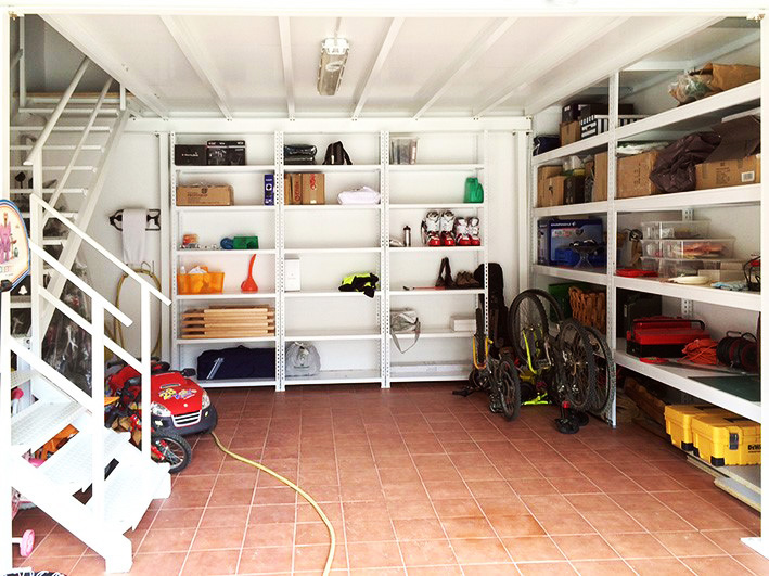 garaje organizado